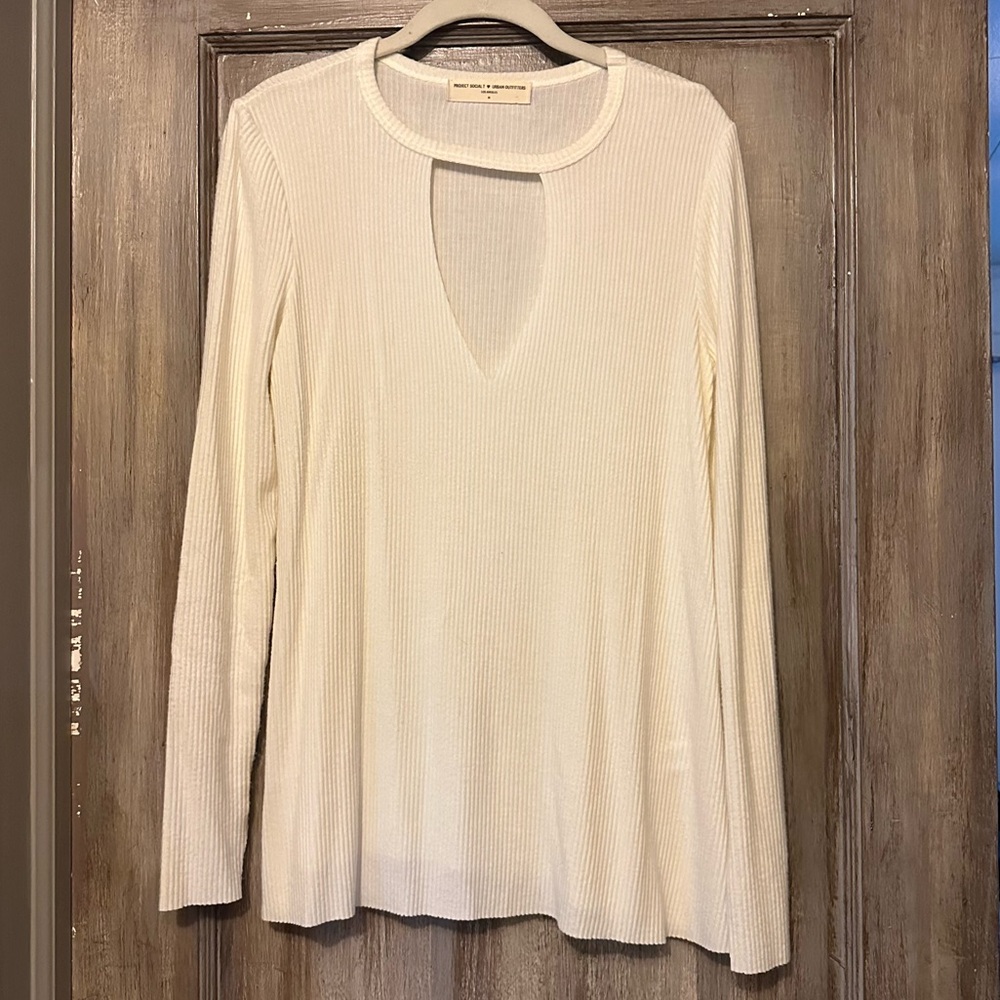 Urban Outfitters/Project Social Cutout Long sleeve